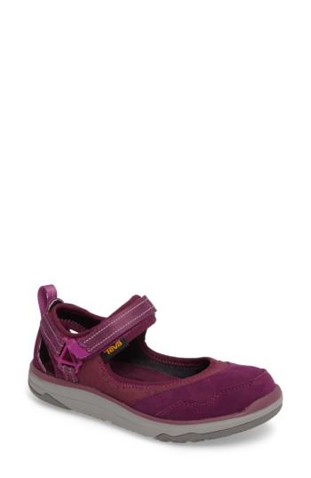 Women's Teva Terra Float Travel Mary Jane Flat .5 M - Purple