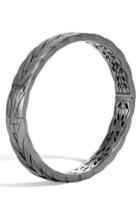 Women's John Hardy Modern Chain Black Rhodium Bangle