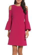 Women's Eliza J Cold Shoulder Crepe Dress - Pink