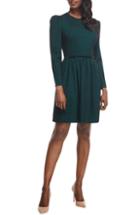 Women's Gal Meets Glam Collection Jeanie Woodland Plaid Button Front Dress