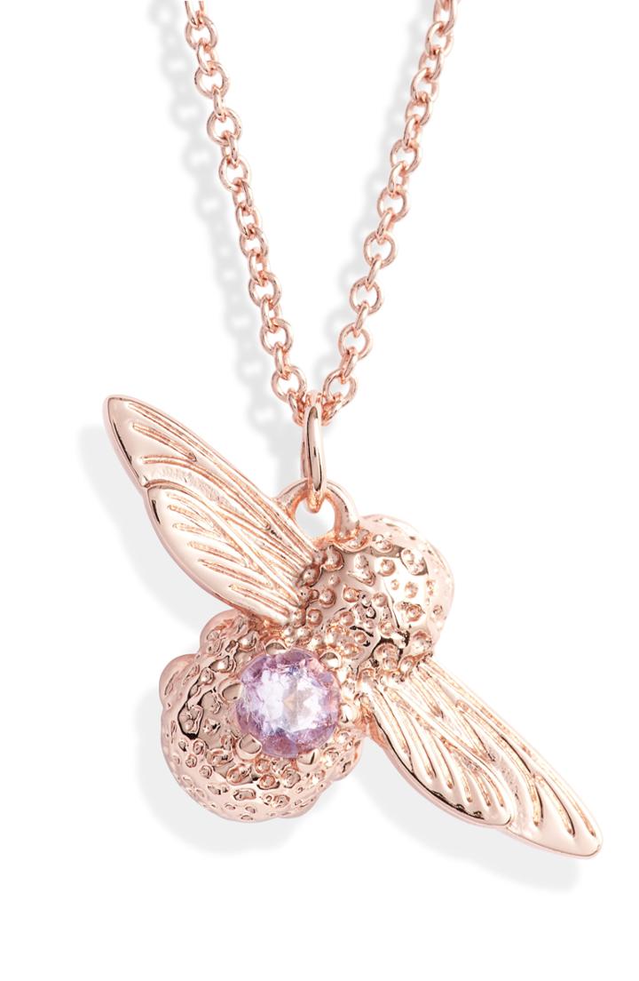 Women's Olivia Burton Bejeweled Bee Pendant Necklace
