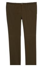 Men's Boss Stanino Flat Front Stretch Cotton Solid Trousers