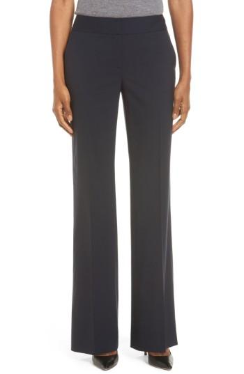 Women's Classiques Entier Stretch Flare Leg Suit Pants - Blue