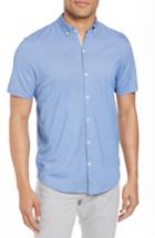 Men's Zachary Prell Caruth Pique Sport Shirt - Blue