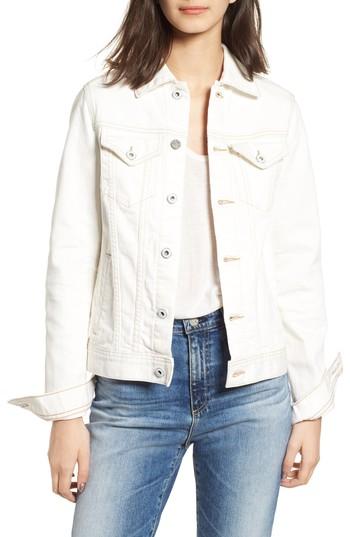 Women's Ag Mya Denim Jacket - White