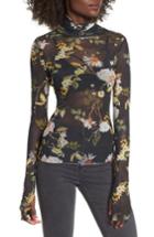 Women's Afrm Zadie Semi Sheer Turtleneck