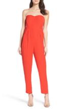 Women's 19 Cooper Strapless Crepe Jumpsuit