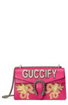 Gucci Small Dionysus Guccify Shoulder Bag - Pink