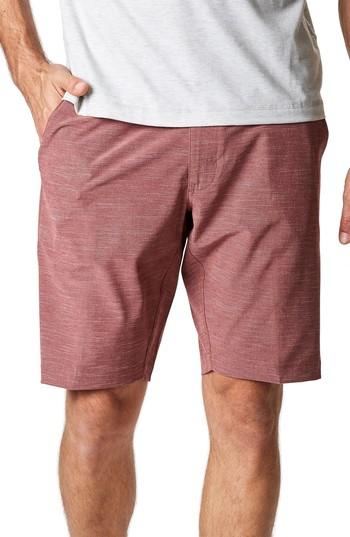 Men's 7 Diamonds Existence Stretch Shorts - Red
