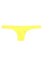 Women's J.crew Lowrider Bikini Bottoms, Size - Yellow