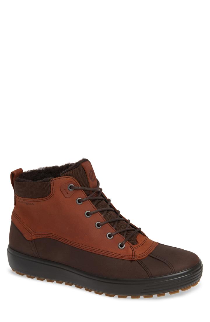 Men's Ecco Soft 7 Tred Gore-tex Boot -8.5us / 42eu - Brown