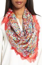 Women's Tory Burch Millefiore Square Silk Scarf
