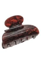 France Luxe Little Couture Jaw Clip, Size - Brown