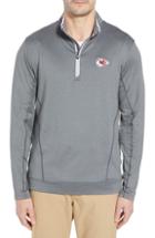 Men's Cutter & Buck Endurance Kansas City Chiefs Fit Pullover, Size Medium - Black