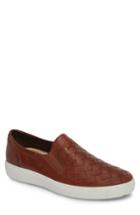 Men's Ecco Soft 7 Woven Slip-on Sneaker -9.5us / 43eu - Brown