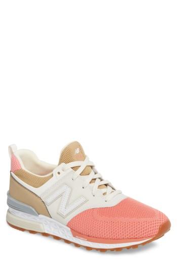Men's New Balance 574 Fresh Foam Sport Sneaker .5 D - Beige