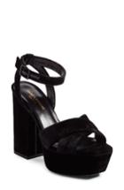 Women's Saint Laurent Farrah Platform Sandal Us / 35eu - Black