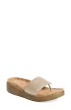 Women's Donald J Pliner 'fifi' Slide Sandal M - Metallic