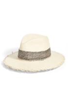 Women's Rag & Bone Frayed Edge Panama Straw Hat -