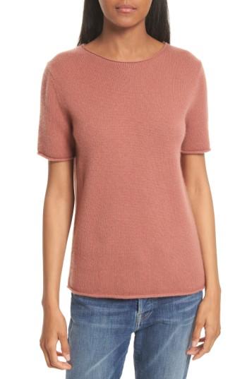 Women's Theory Tolleree Cashmere Sweater - Pink