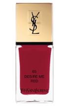 Yves Saint Laurent 'la Laque Couture' Nail Lacquer - 85 Desire Me Red