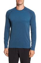 Men's Zella Zeolite Long Sleeve Performance T-shirt - Blue