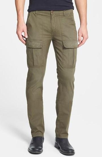 Paige Denim 'craft' Slim Fit Cargo Pants (olive)