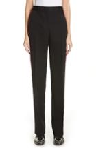 Women's Calvin Klein 205w39nyc Tuxedo Stripe Wool Pants Us / 36 It - Black