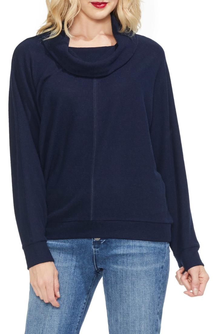 Women's Vince Camuto Cowl Neck Top - Blue