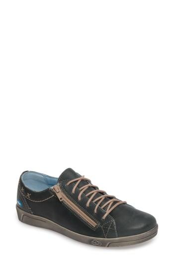 Women's Cloud 'aika' Leather Sneaker -8.5us / 39eu - Green