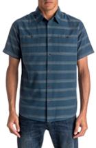 Men's Quiksilver St. Vincent Stripe Short Sleeve Sport Shirt