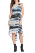 Women's Karen Kane High/low Hem Maxi Dress - Blue