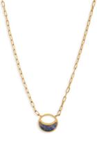 Women's Madewell Delicate Crescent Pendant Necklace
