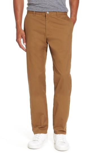 Men's Bonobos Slim Fit Stretch Washed Chinos X 34 - Brown