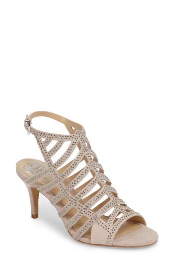 Women's Vince Camuto Patinka Sandal .5 M - Beige