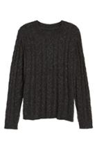 Women's Press Trapeze Fit Cable Knit Sweater