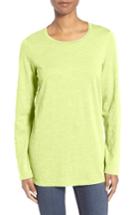 Women's Eileen Fisher Organic Cotton Jersey Top - Yellow