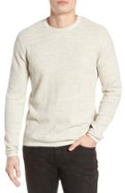 Men's Grayers Slub Thermal Knit Sweater - Ivory