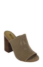 Women's Mia Tara Block Heel Sandal .5 M - Brown