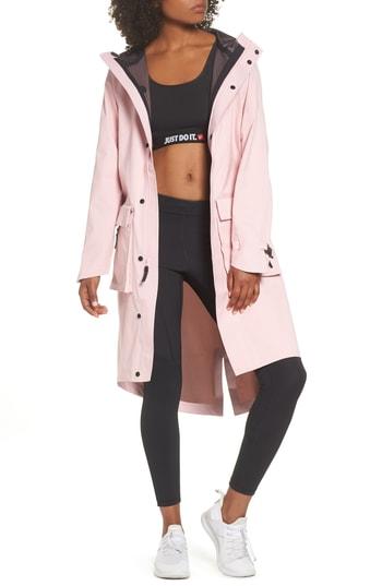 Women's Nike Nrg Women's Hooded Anorak - Red