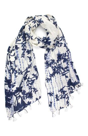 Women's Michael Stars Tie Dye Garden Scarf