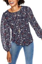 Women's Boden Violette Jersey Top - Blue