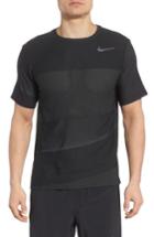 Men's Nike Crewneck Mesh T-shirt - Black