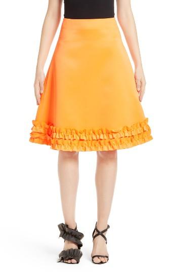 Women's Paskal Frill Hem Trapeze Skirt
