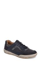 Women's Comfortiva Lemont Snake Embossed Sneaker .5 M - Blue