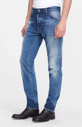 Men's Dsquared2 'cool Guy' Skinny Fit Jeans Eu - Blue