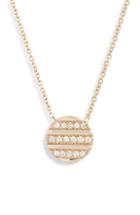 Women's Dana Rebecca Designs Reese Brooklyn Diamond Stripe Pendant Necklace