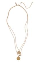 Women's Topshop Eye Disc Layered Necklace