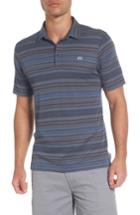Men's Travis Mathew Bing Stripe Jacquard Polo