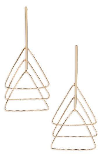 Women's Natasha Triangle Drop Earrings